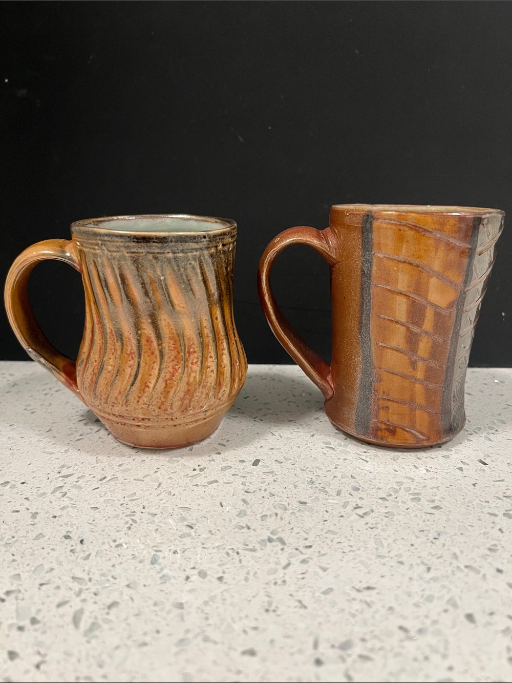 NEW Handcrafted Studio Pottery Mug Set | Rustic Artisan Stoneware Coffee Cup